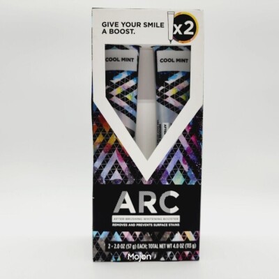 ARC After-Brushing Teeth Whitening Booster, 6 boxes-12 Tubes Total! Exp Mar2024