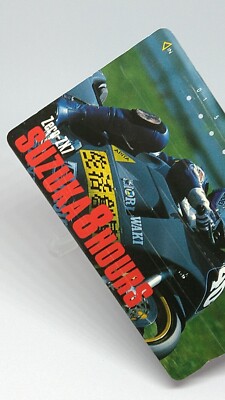 Suzuka 8 Hours Zero-ZX7 Motercycle Telephone Card 50