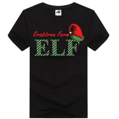 Crabtree Farm bedrucktes Damen Mädchen T-Shirt lustig Rundhalsausschnitt Neuheit Party Top T-Shirts