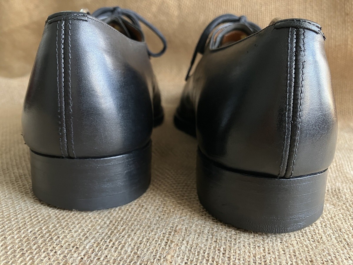 Church\'s Consul Mens 11 US 10 UK Black Leather Cap Toe Oxford Made in England Church main image 4