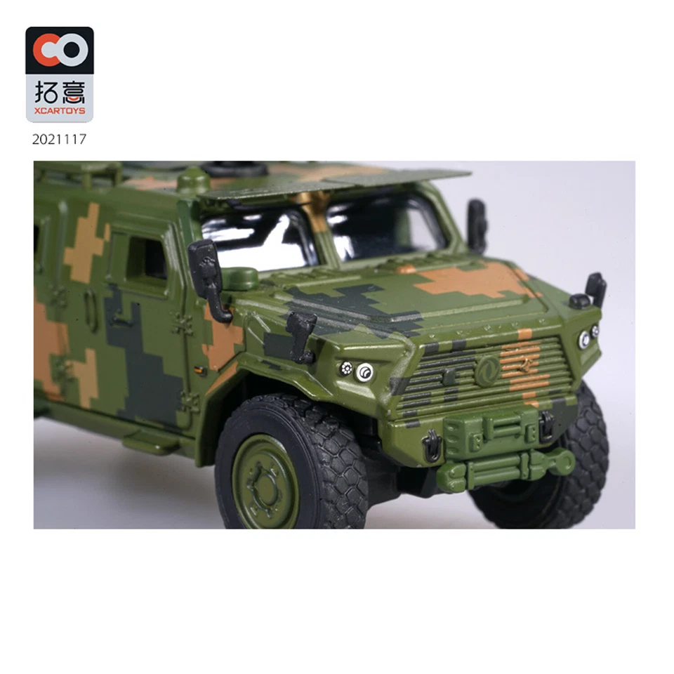 X CAR TOY 1/64 China MENGSHI CSK181 GEN.3 4X4 Armored assault vehicle #/117 - Image 4 of 4