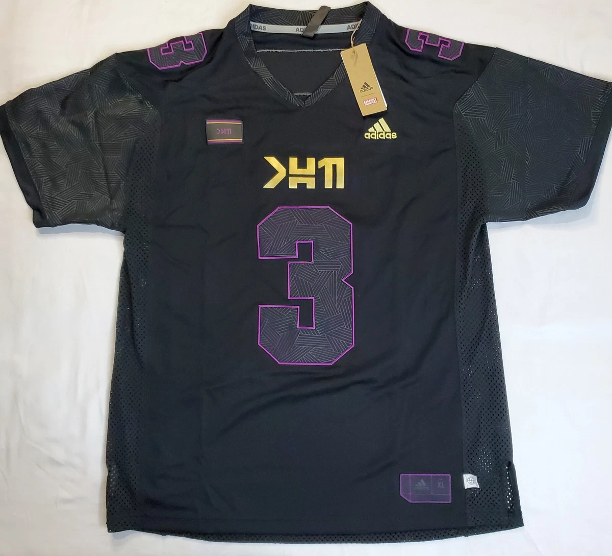 Adidas x Marvel Black Panther Football Jersey www.np.gov.lk