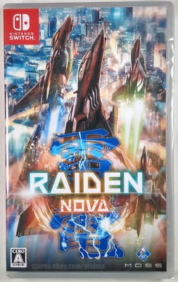 Raiden NOVA New NINTENDO SWITCH Game JP Release, ships from USA