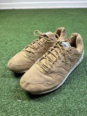 Saucony Shadow 5000 Men Tan/Gold Mens Sz 12