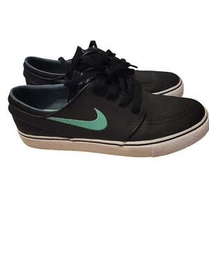 Nike SB Zoom Stefan Janoski Men's Size 9.5 Black Tiffany Leather