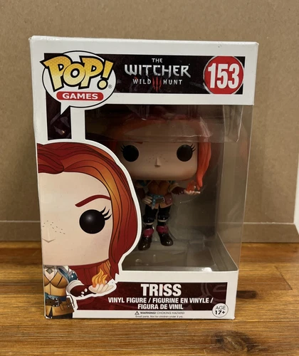 Funko Pop Games The Witcher 3 Wild Hunt Triss Merigold #153 Retired Vaulted 