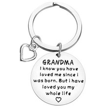 To My Grandma Gifts Grandma Gift from Grandchildren Grandma Keychain