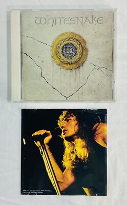 Whitesnake Self-Titled Album Japan Import 1987 CD w/ Special Photo - Tested!