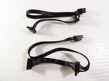 Lot of 2 eVGA supernova 6 pin to 2x SATA DRIVER POWER Cable, FREE 2-3 Day Ship 
