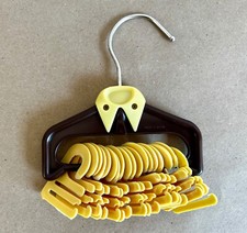 Vintage Plastic MCM Tie Hanger, Necktie, Accessory, Scarf Organizer Rack
