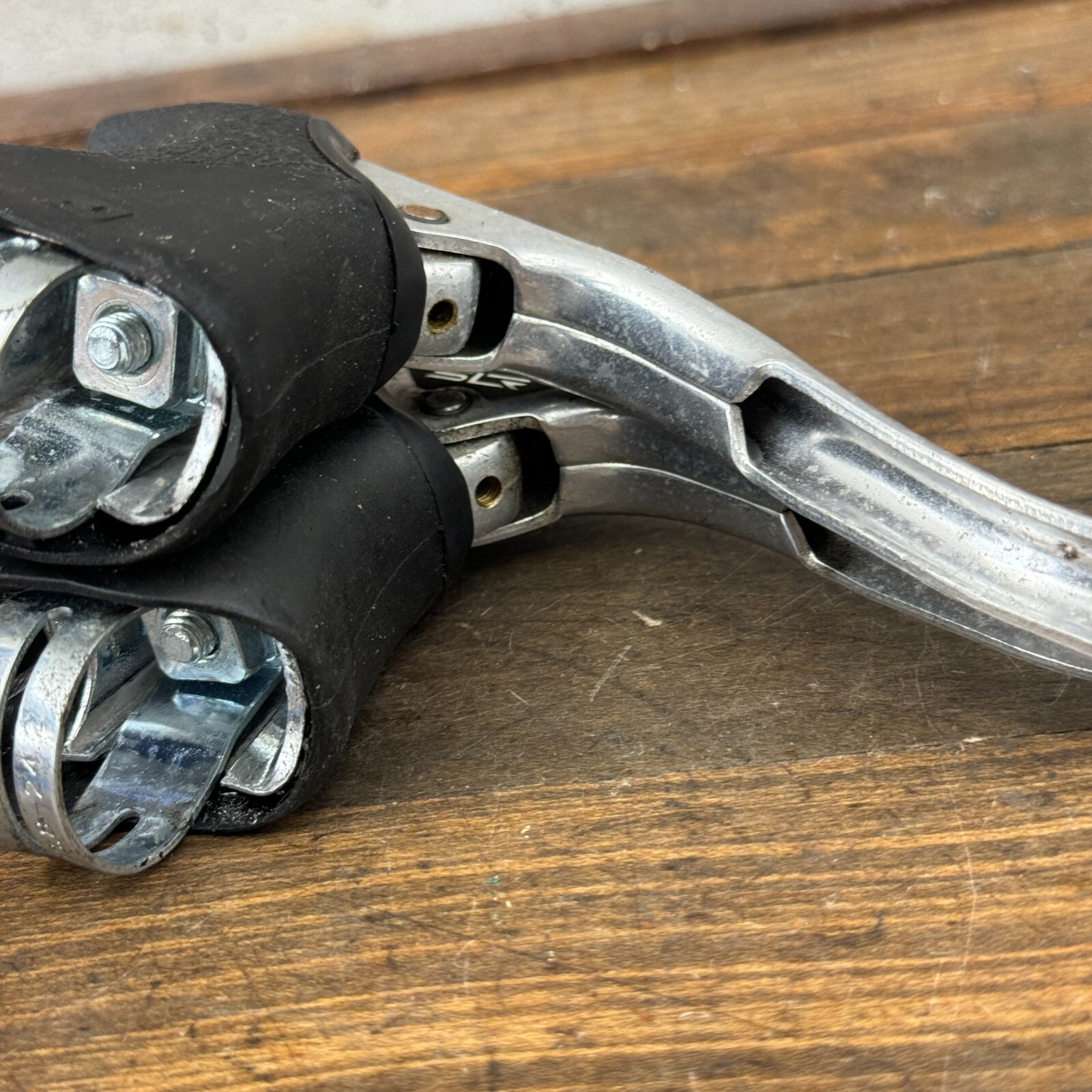 Vintage Shimano Brake Levers BLL331 Super SLR Black Hoods Bike Drop Bar Aero A7 eBay