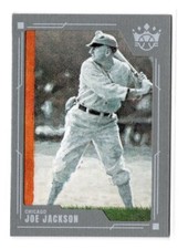 Baseball Card - 2022 Joe Jackson 103 Gray Frame - Chicago White Sox Diamond King