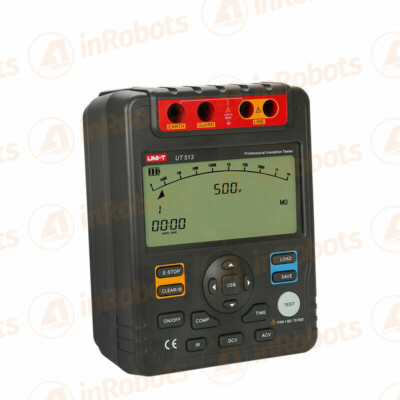UT513A  5000v Insulation Megohmmeter Voltmeter Resistance Testers Auto Range
