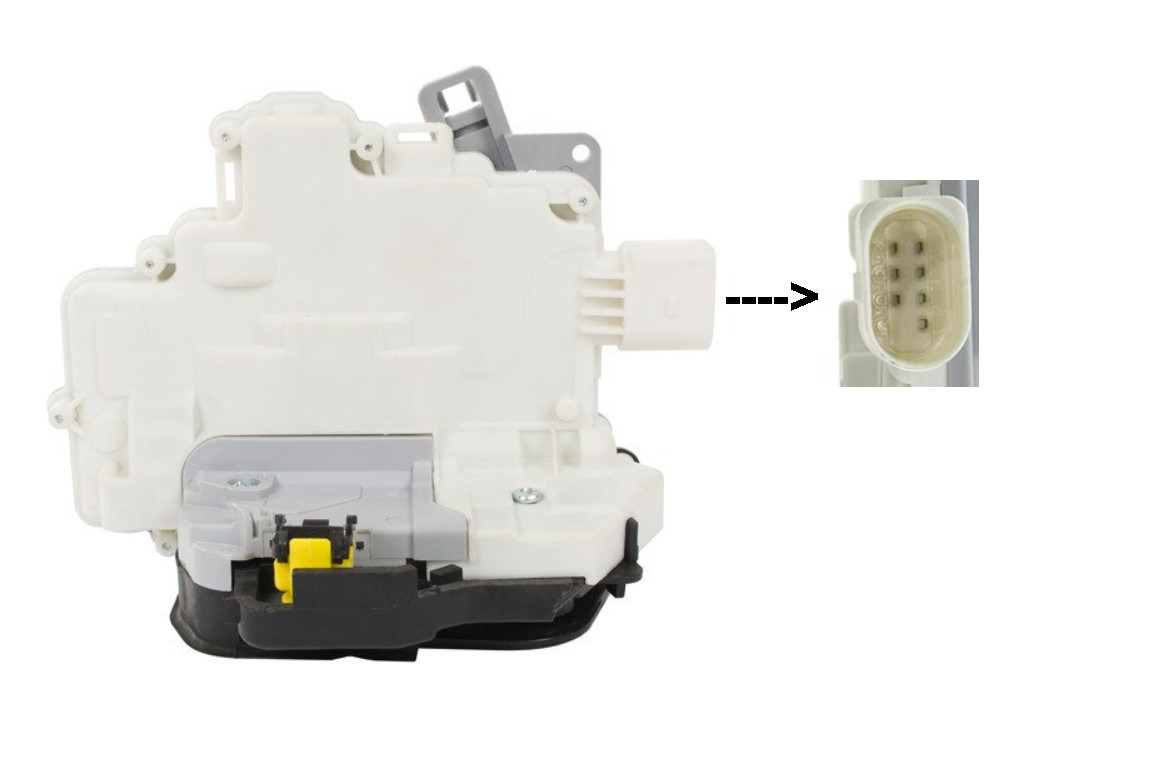 Moteur centralisation serrure de porte avant droite haute résistance pour Seat Exeo ST 2008-2013