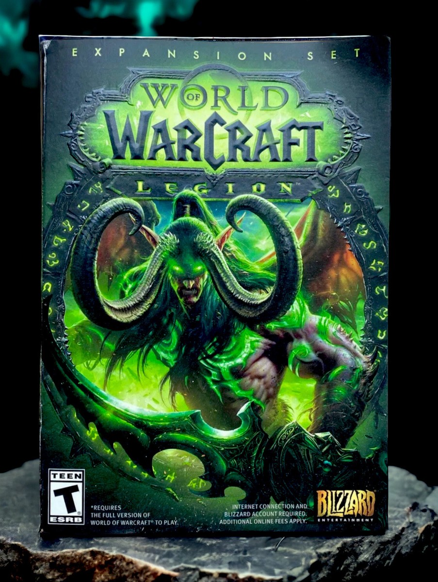 World of Warcraft Legion Expansion Set PC Windows/Mac Ten WOW