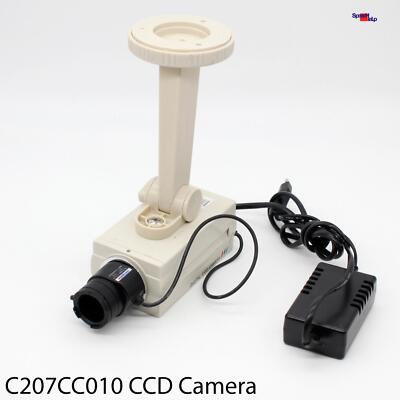 Ccd C207cc010 Color Video Ccd Camera Computar 3.5-8 1:1.4 1/3 Cs 12v Adapter
