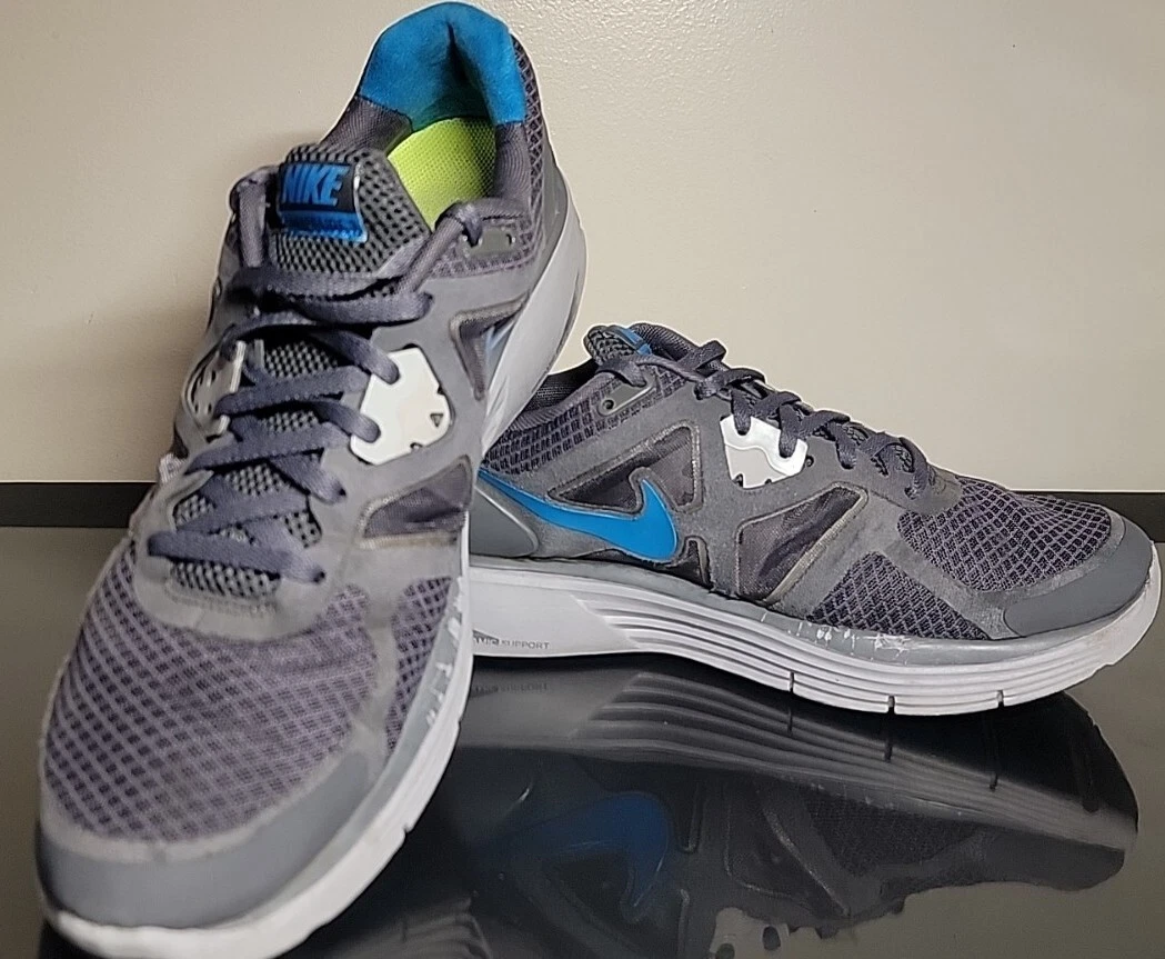 Sollozos Interesar verano Size 10.5 - Nike Lunarglide 3 Grey | eBay