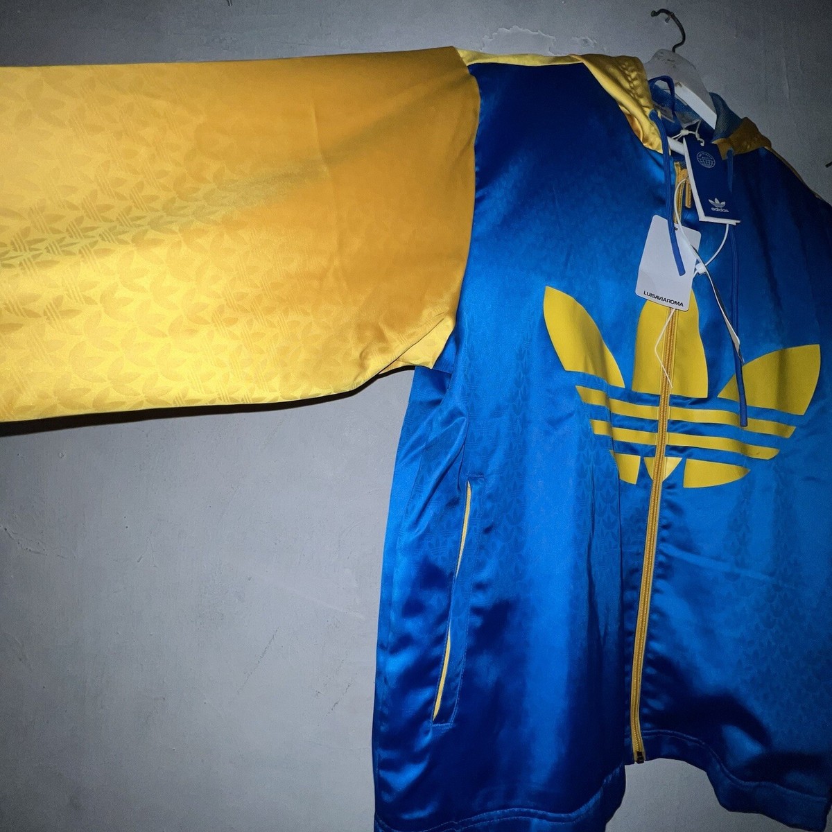 25x29 Adidas IB2052 LUISAVIAROMA Zip Up Jacket | eBay