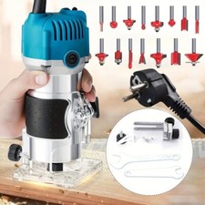 Fresatrice pantografo Verticale Elettrica 800W 6-8 mm piu frese 15 pz omaggio