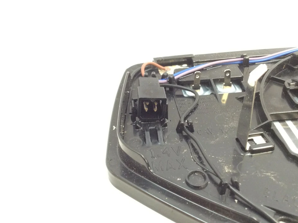 Espejo retrovisor lateral del conductor Chevrolet Silverado GMC Sierra LH señal de vidrio DL3 OEM Foto 3 de 4