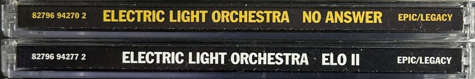 ELO ELECTRIC LIGHT ORCHESTRA Jeff Lynne Lot of 2 CDs: No Answer & ELO II 2 EXC! - Image 2 of 2