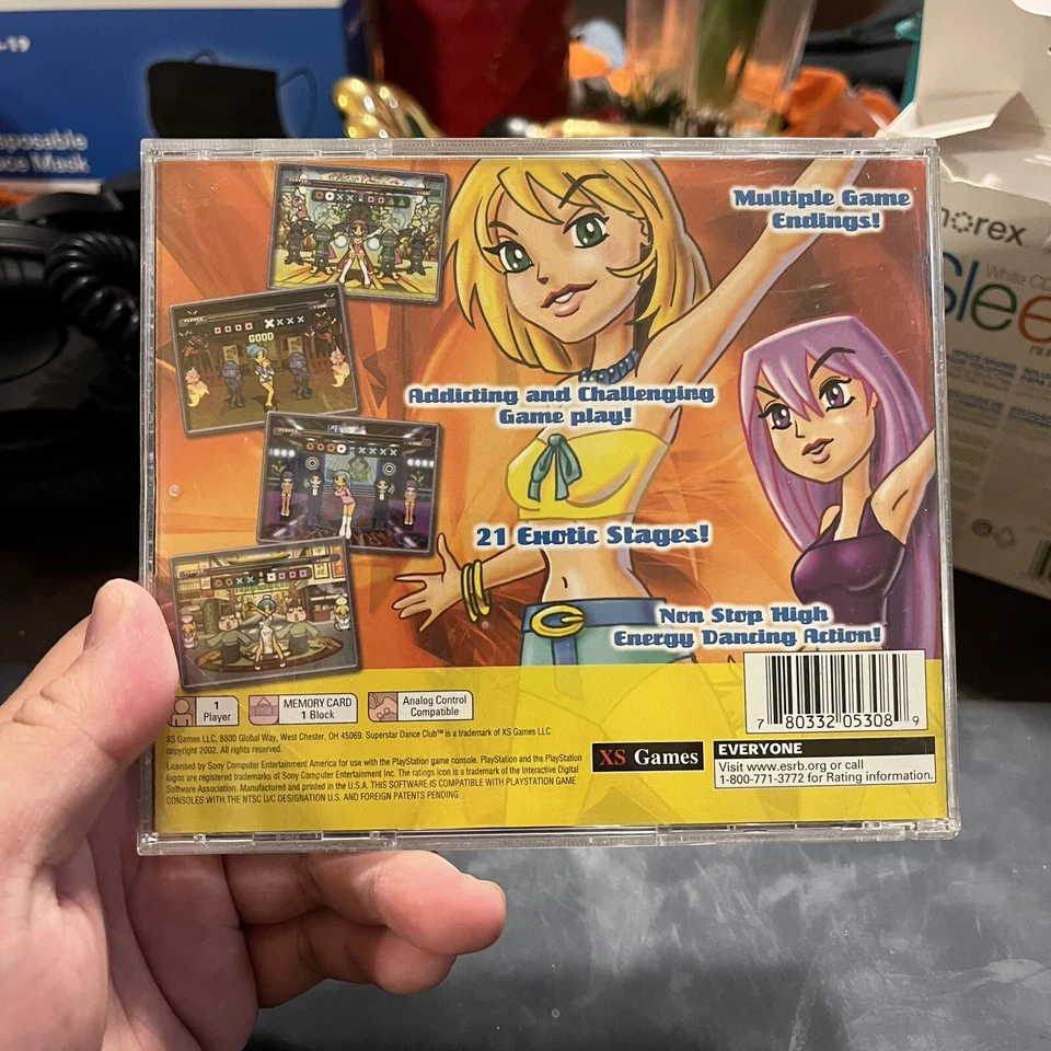 PS1 / Playstation 1 - Super Star Dance Club #1 Hits (2002) - Used / Complete - Image 3 of 3