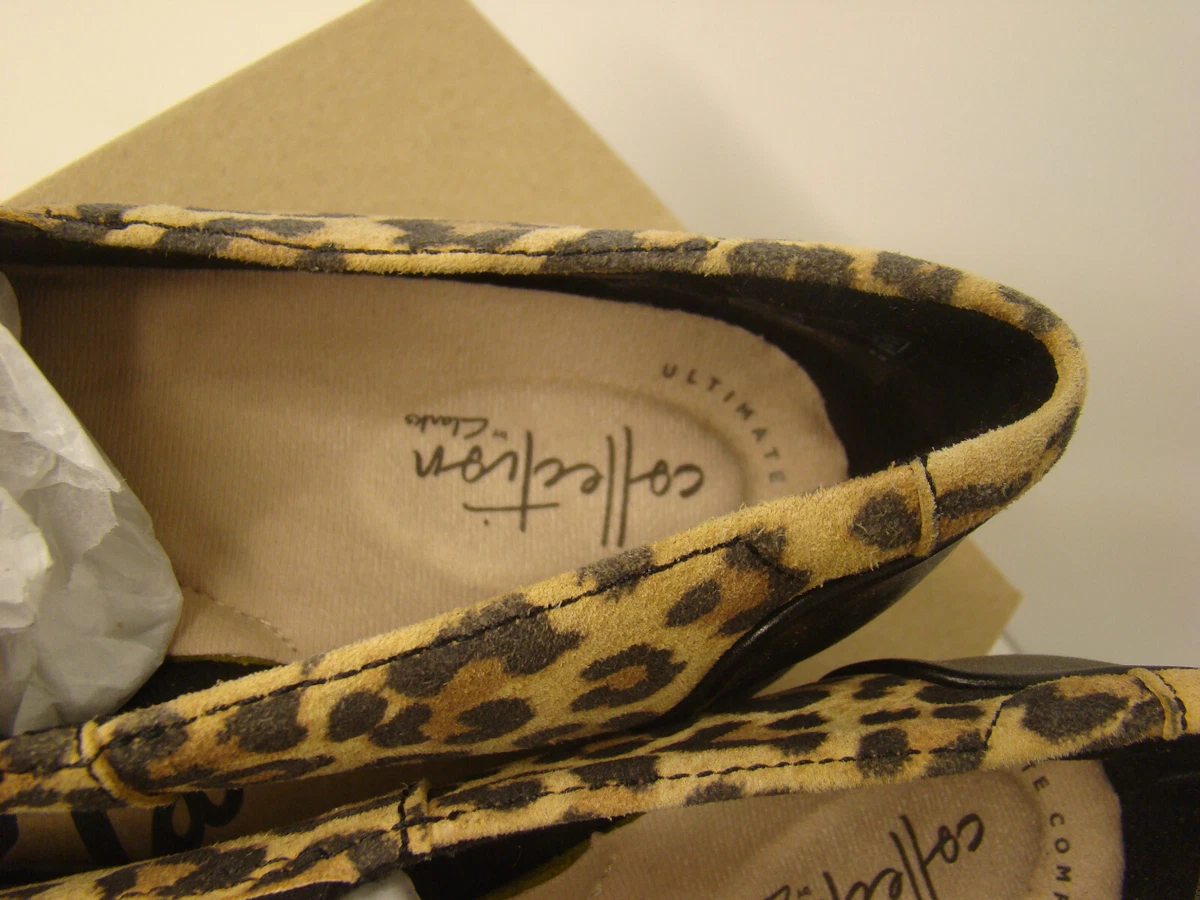 Clarks sharon deals dolly leopard