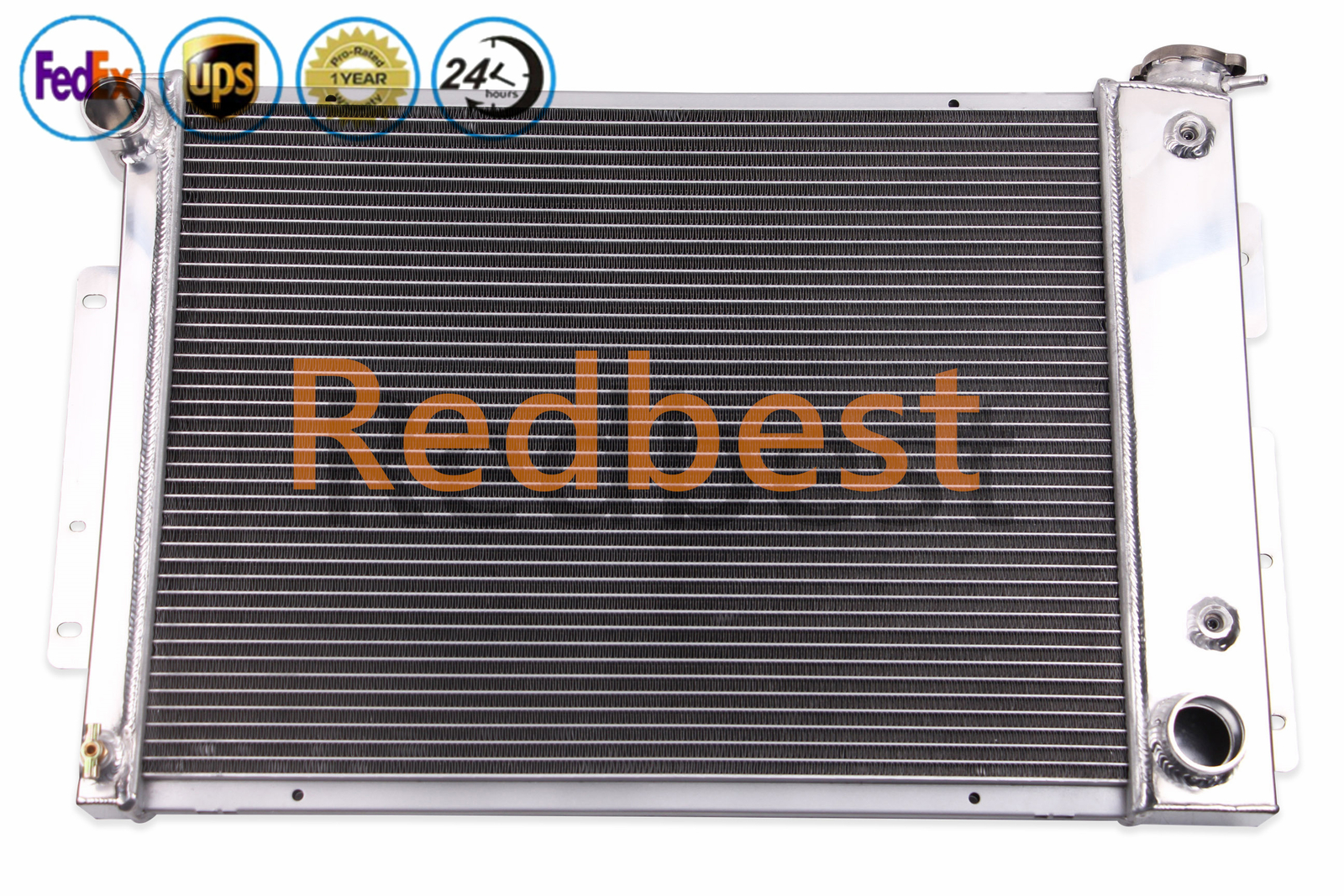 4 Row Aluminum Radiator For 1967-1969 Chevy Camaro Pontiac Firebird Big Block I6