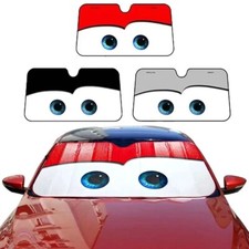 Cartoon Eye Visor Car Windshield Sun Shade SUV Auto Front Window Shield Cover