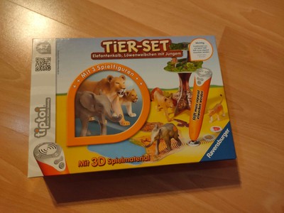 Tiptoi Spielfigur: Afrikanischer Elefantenbulle – Mit Geräuschen, Wissen & Spielen
