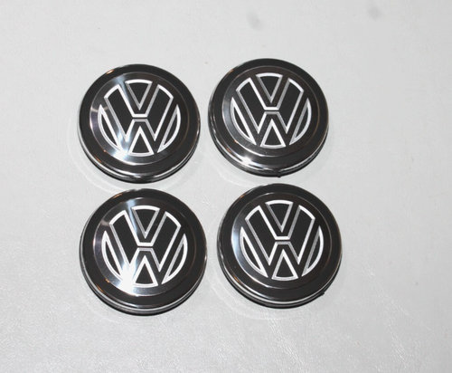 Volkswagen Jetta Golf Passat 56mm Center Hub Alloy Wheel Middle Cap 6CD601171 US - Picture 2 of 7