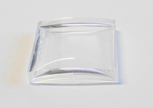 Verre De Montre Verlux Carré Cintré - Plexi 230x230 Mm - Pour Remplacement - Occasion