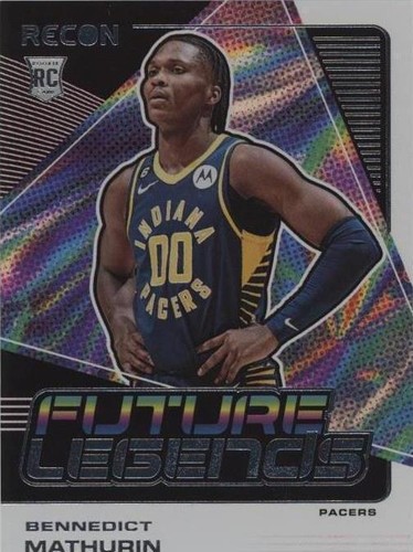 2022-23 Panini Prizm | Bennedict Mathurin - Rookie Blue Choice /49