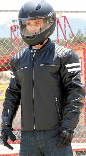 Men's Cowhide Leather Jacket 