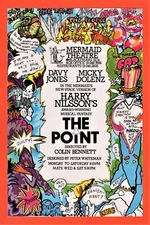 Harry Nilsson's "THE POINT" Davy Jones / Micky Dolenz 1977 London Revival Flyer
