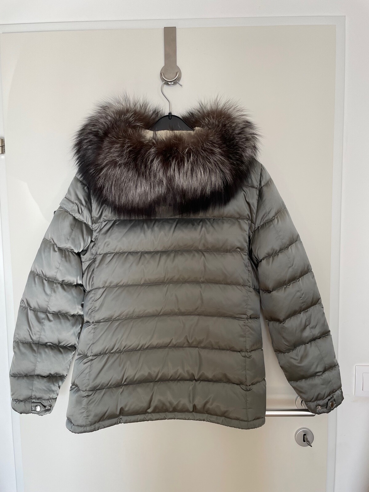 PRADA down jacket puffer jacket fur hooded jacket… - image 6