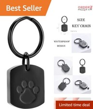 Cremation Jewelry Stainless Steel Small Urn Necklace Pet Memorial Keepsake Pe...