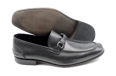 SALVATORE FERRAGAMO MOCCASINS BLACK Size 9 2E Men main image 4