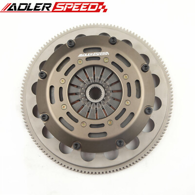 ADLERSPEED Racing Clutch Triple Disc Kit For 97-05 AUDI A4 1.8T B5 B6 Medium WT