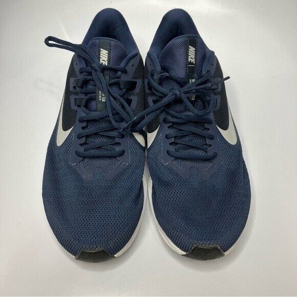 Nike Downshifter sneakers navy blue white size 11 - image 2