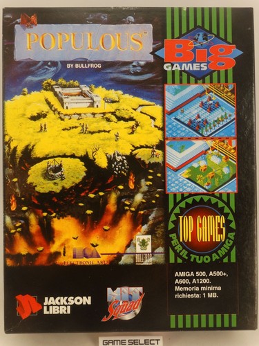 Jeu PC Rétro - POPULOUS - Boîte originale complète avec