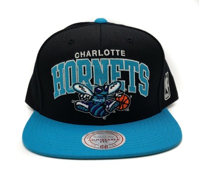 charlotte hornets mitchell and ness snapback