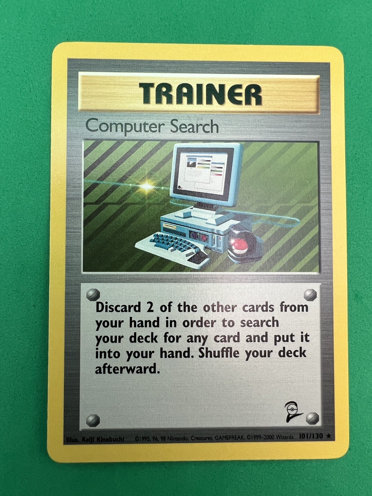 Computer Search - 101/130 - Base2 Set - Rare - Unlimited Edition - NM