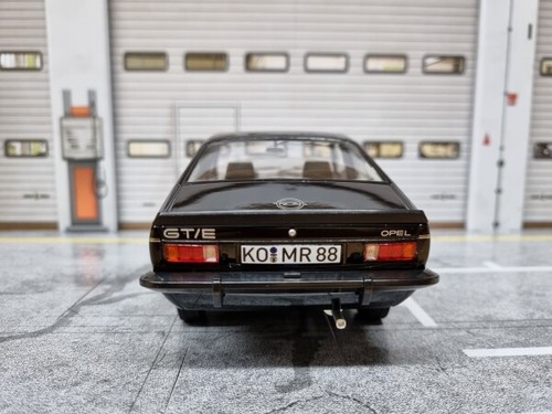 Norev Opel Kadett C-Coupe GT/E Rallye 1977 schwarz 1:18 limitiert 1/500 Modellau - Bild 4 von 7