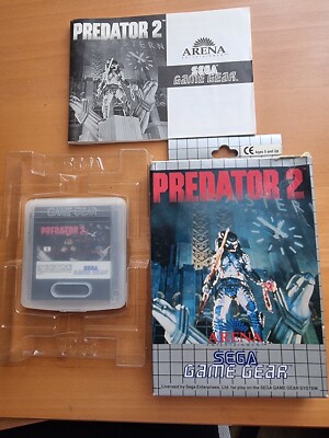 Jeu Vidéo Predator 2 Pour SEGA Game Gear - Bon état, Console Portable Rétro, éditeur SEGA