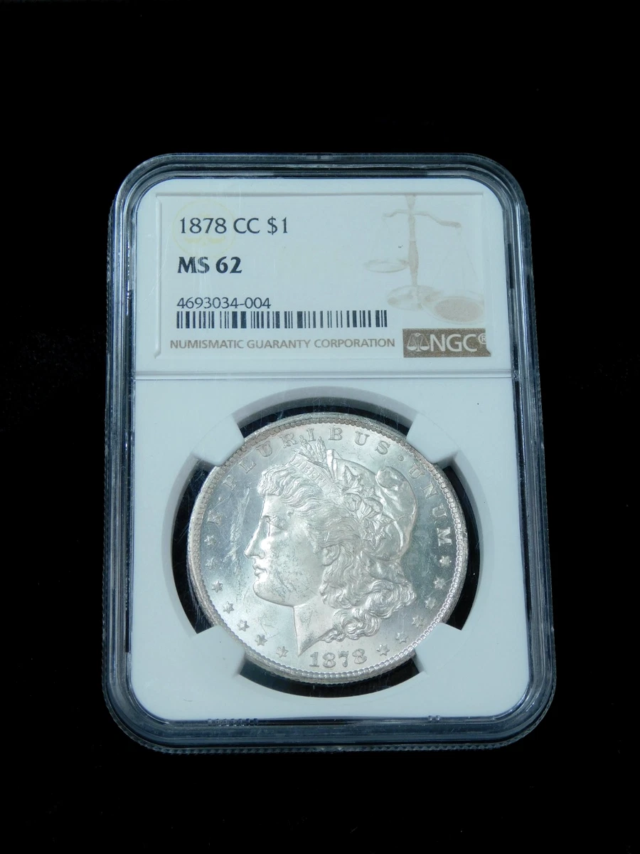 MS 62 Graded 1878 Year Morgan US Dollars (1878-1921) for sale | eBay