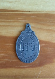 PORTPATRICK RAILWAY COMPANY DIRECTORS FREE PASS PPR MID VICTORIAN PERIOD