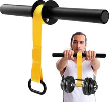 Forearm Strengthener and Wrist Roller Anti-Slip Handles Forearm Strengthener wit