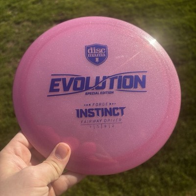 New Discmania Forge Instinct Evolution Special Edition Pink 174g Purple