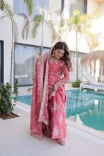 Salwar Kameez Pakistani Indian Wedding Party Wear Dress Bollywood Palazzo Suit